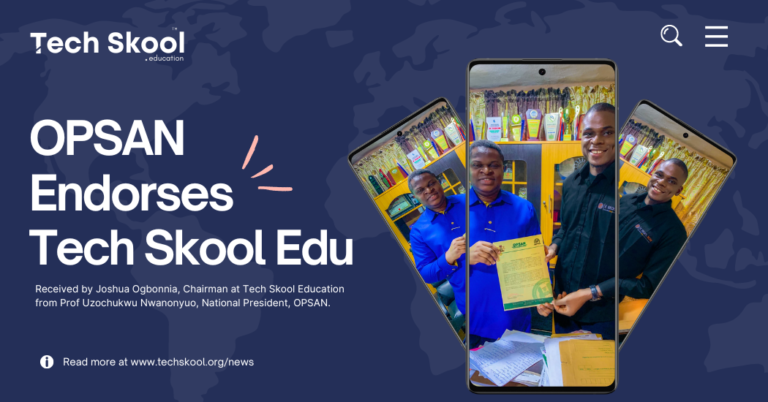 OPSAN Endorse Tech Skool Edu